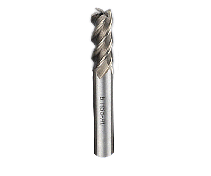 straight shank end mill8mm 4F