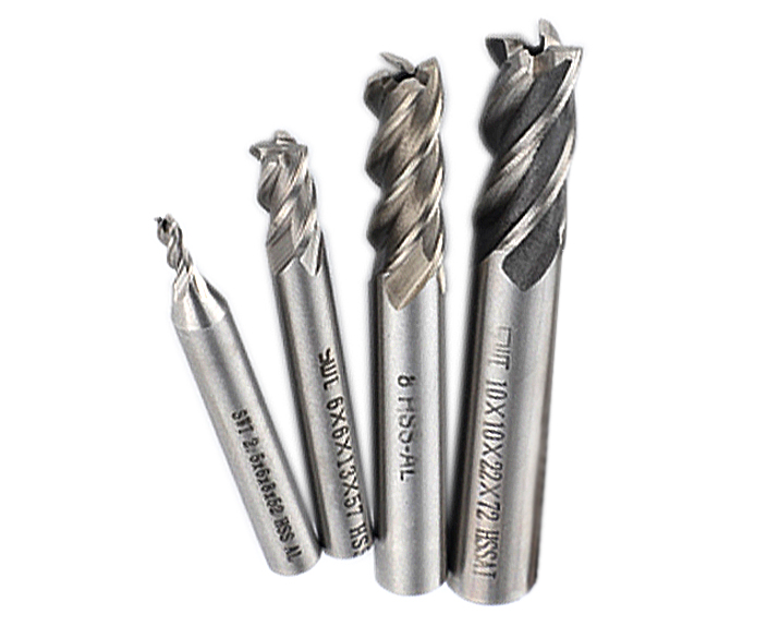 straight shank end mill8mm 4F